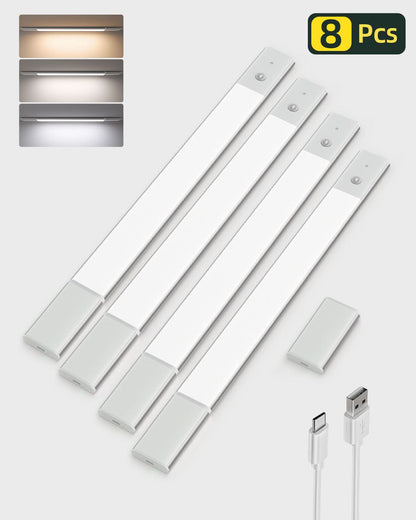 ShopSpire 20" Rechargeable Motion Sensor Cabinet Battery Powered  Led Light