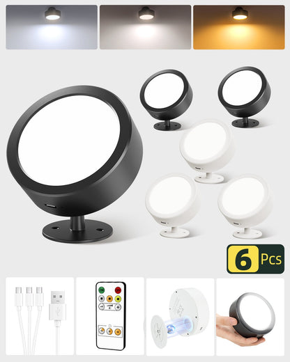 ShopSpire 360°Rotation  Remote and Touch Control LED Wall Mounted Lights
