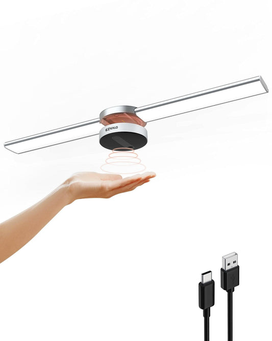 SPIRESHOP EzLumiBar Pro Motion Sensor Cabinet Light Rechargeable, hand-sweep dimming, 3 modes