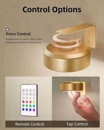 SPIRESHOP RGB Picture Lights for Wall with Charging Station